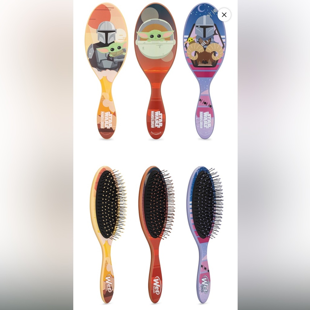 WET BRUSH unisex Star Wars Mandalorian Three Pack